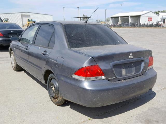 JA3AJ26E26U012442 - 2006 MITSUBISHI LANCER ES GRAY photo 3