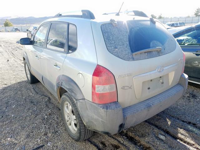 KM8JN72D07U557732 - 2007 HYUNDAI TUCSON SE  photo 3