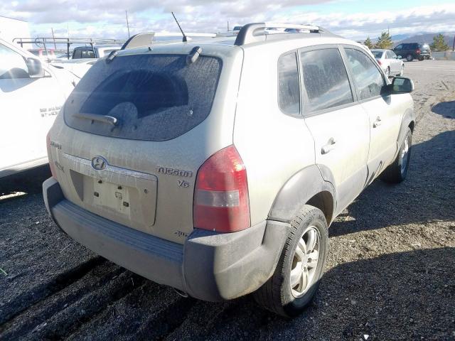 KM8JN72D07U557732 - 2007 HYUNDAI TUCSON SE  photo 4