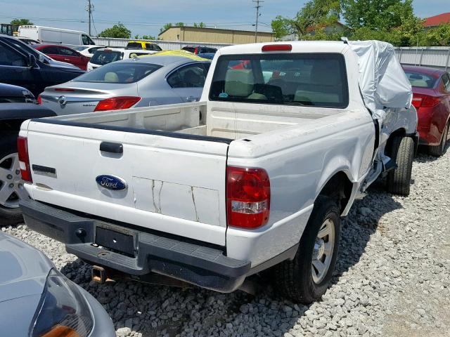 1FTKR1AD6BPB14388 - 2011 FORD RANGER WHITE photo 4