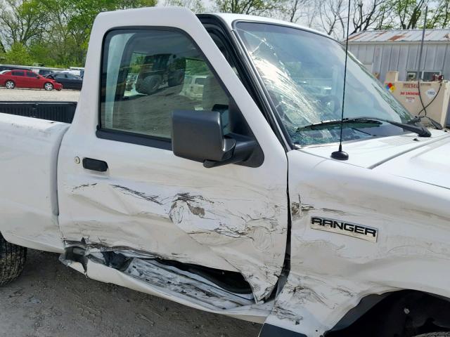 1FTKR1AD6BPB14388 - 2011 FORD RANGER WHITE photo 9