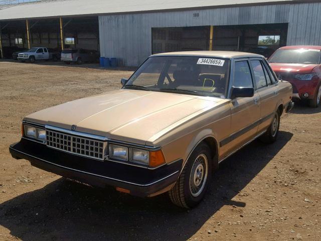 JT2MX63E2E0062765 - 1984 TOYOTA CRESSIDA L GOLD photo 2