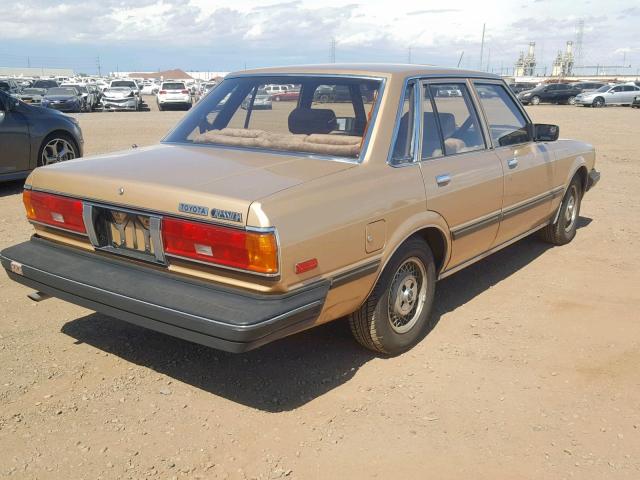 JT2MX63E2E0062765 - 1984 TOYOTA CRESSIDA L GOLD photo 4