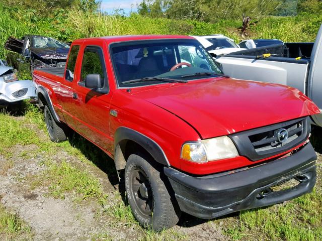 4F4ZR47E25PM02064 - 2005 MAZDA B4000 CAB RED photo 1