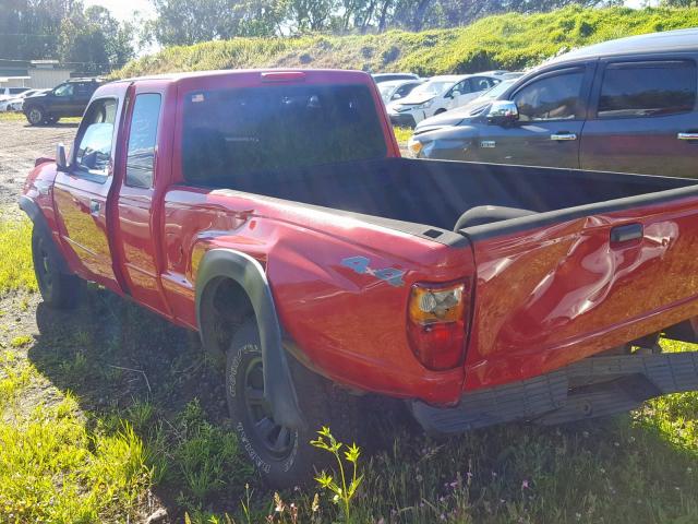 4F4ZR47E25PM02064 - 2005 MAZDA B4000 CAB RED photo 3