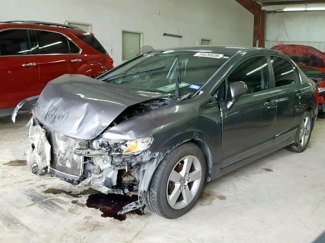 19XFA1F66AE033683 - 2010 HONDA CIVIC LX-S Graphit Foto 2