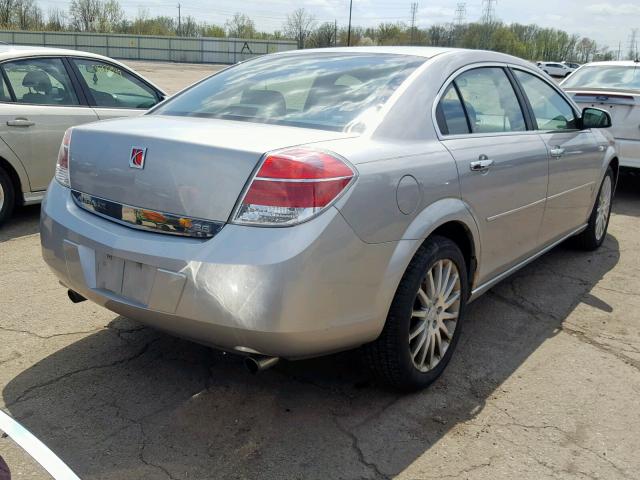 1G8ZV57777F239362 - 2007 SATURN AURA XR SILVER photo 4