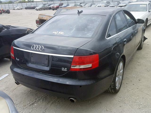 WAUDG74F85N089554 - 2005 AUDI A6 3.2 QUA BLACK photo 4