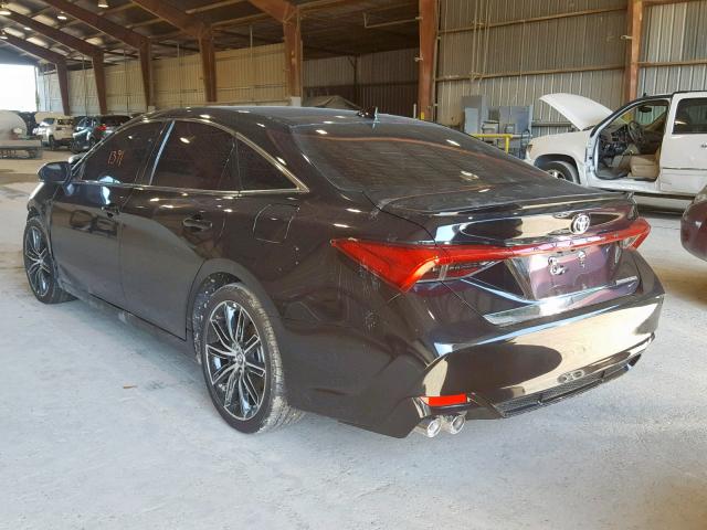 4T1BZ1FB1KU013151 - 2019 TOYOTA AVALON XLE BLACK photo 3