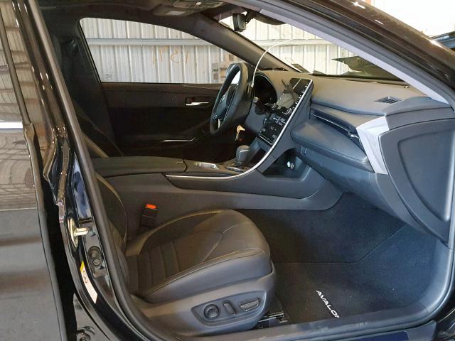 4T1BZ1FB1KU013151 - 2019 TOYOTA AVALON XLE BLACK photo 5