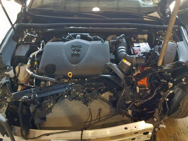 4T1BZ1FB1KU013151 - 2019 TOYOTA AVALON XLE BLACK photo 7