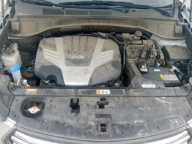 KM8SN4HF9HU245812 - 2017 HYUNDAI SANTA FE SE  photo 7