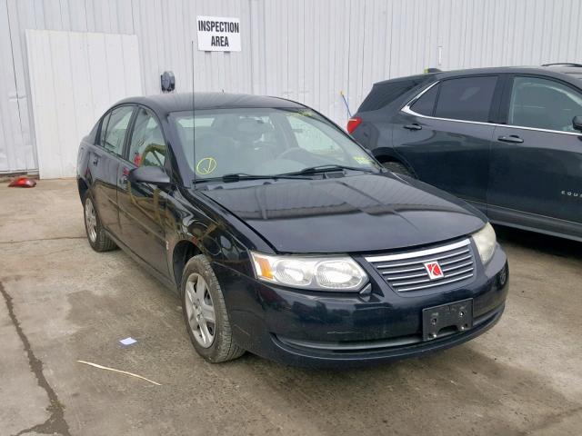 1G8AJ58F96Z168306 - 2006 SATURN ION LEVEL BLACK photo 1