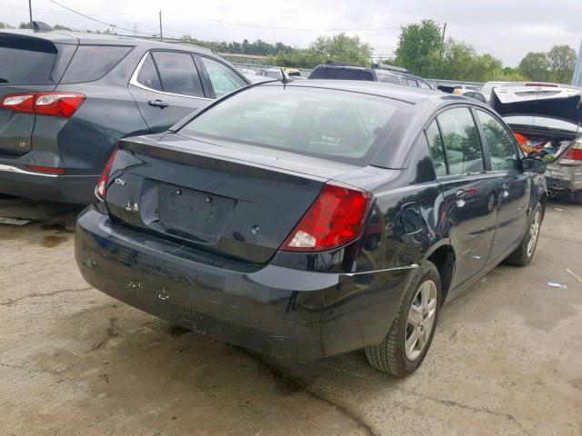 1G8AJ58F96Z168306 - 2006 SATURN ION LEVEL BLACK photo 4