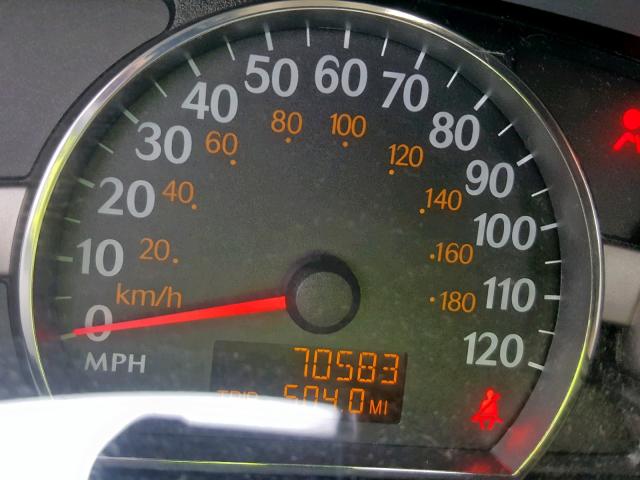 1G8AJ58F96Z168306 - 2006 SATURN ION LEVEL BLACK photo 8