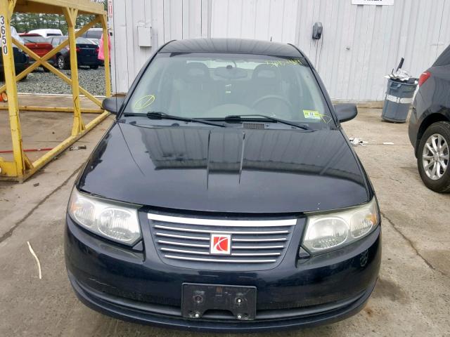 1G8AJ58F96Z168306 - 2006 SATURN ION LEVEL BLACK photo 9