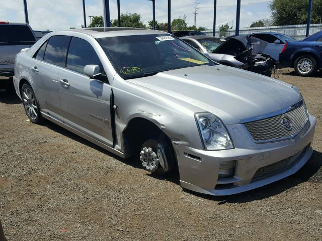 1G6DX67D660192724 - 2006 CADILLAC STS-V SILVER photo 1