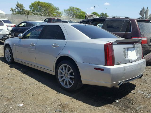 1G6DX67D660192724 - 2006 CADILLAC STS-V SILVER photo 3