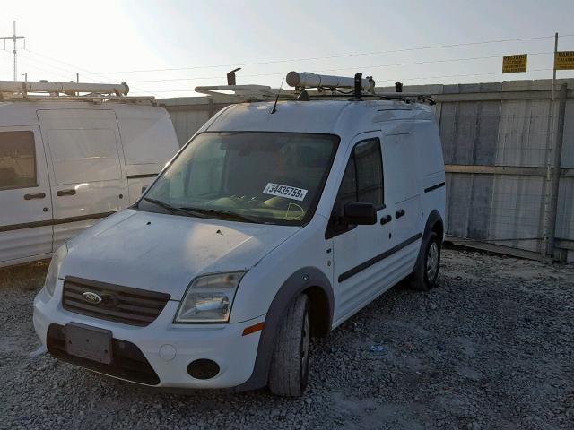 NM0LS7BN0DT140981 - 2013 FORD TRANSIT CO WHITE photo 2