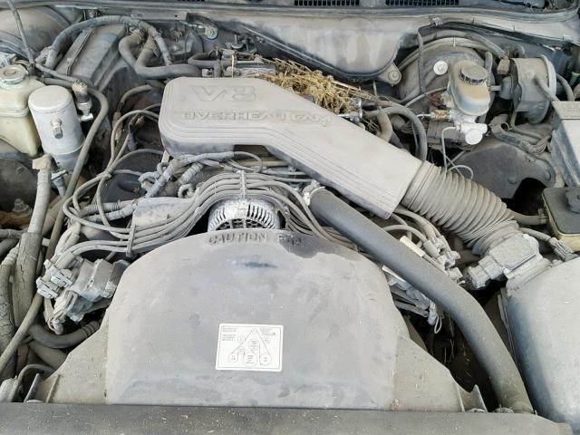 2FACP74W4NX190142 - 1992 FORD CROWN VICT BLUE photo 7