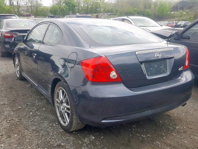 JTKDE177350009836 - 2005 TOYOTA SCION TC GRAY photo 3