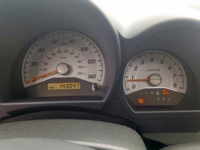 JTKDE177350009836 - 2005 TOYOTA SCION TC GRAY photo 8