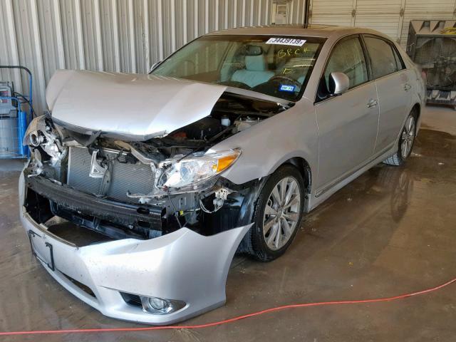 4T1BK3DB6BU382641 - 2011 TOYOTA AVALON BAS GRAY photo 2