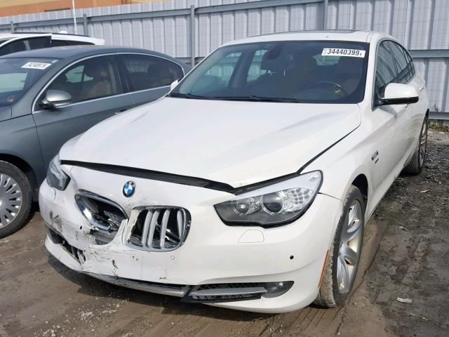 WBASP4C58BC341888 - 2011 BMW 550 XIGT WHITE photo 2