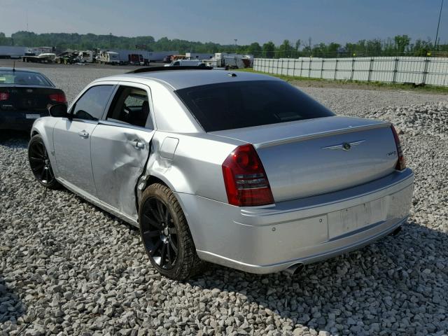 2C3LA73W76H473762 - 2006 CHRYSLER 300C SRT-8 SILVER photo 3