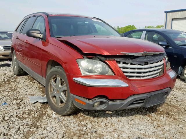 2C8GF68424R336833 - 2004 CHRYSLER PACIFICA RED photo 1