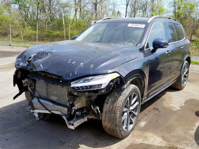 YV4102PK4K1439882 - 2019 VOLVO XC90 T5 BLUE photo 2