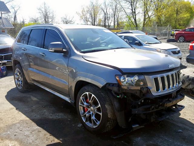 1C4RJFDJXCC346747 - 2012 JEEP GRAND CHER GRAY photo 1