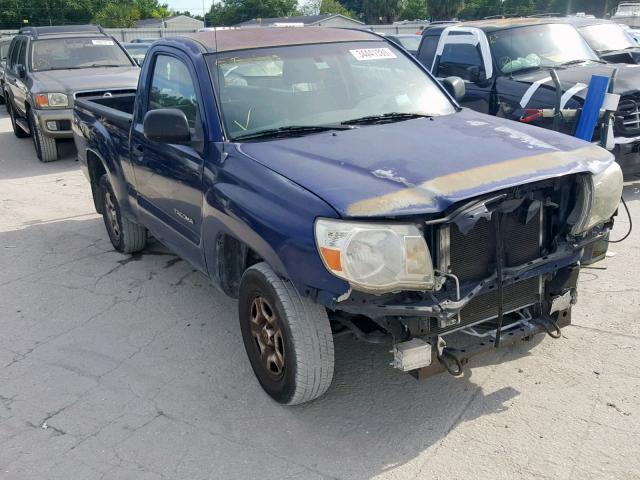 5TENX22N16Z311063 - 2006 TOYOTA TACOMA BLUE photo 1