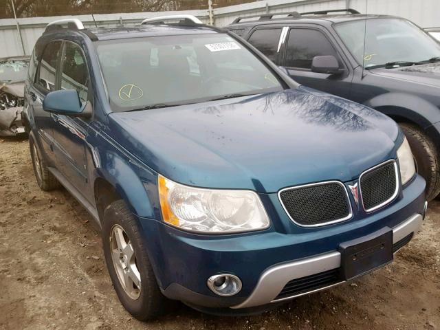 2CKDL63F676056093 - 2007 PONTIAC TORRENT BLUE photo 1