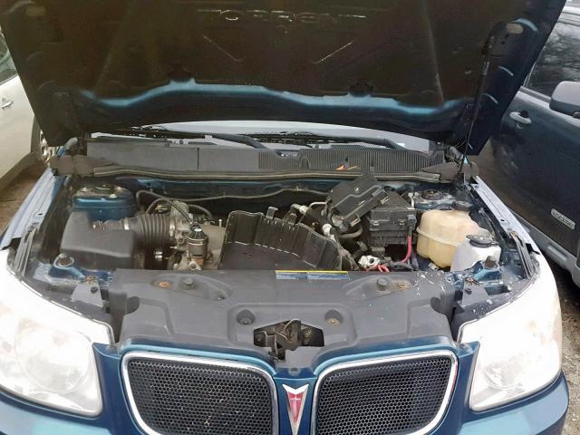 2CKDL63F676056093 - 2007 PONTIAC TORRENT BLUE photo 7