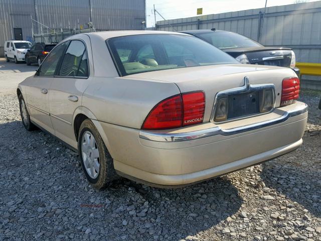 1LNHM87AX1Y623743 - 2001 LINCOLN LS WHITE photo 3