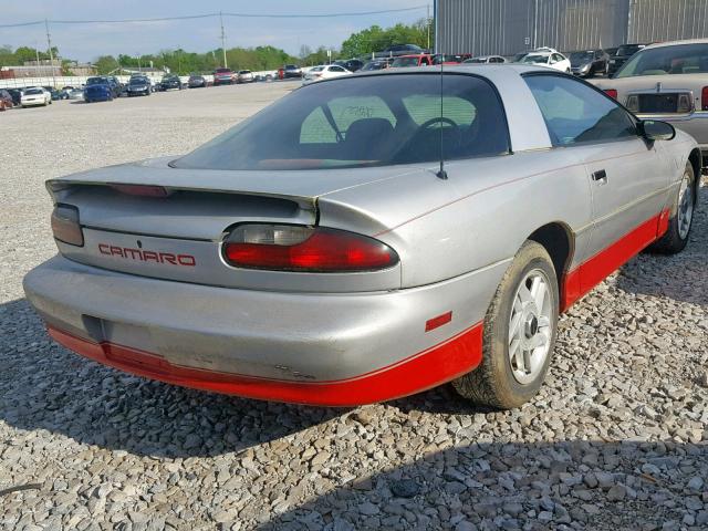 2G1FP22K2T2138019 - 1996 CHEVROLET CAMARO BAS GRAY photo 4