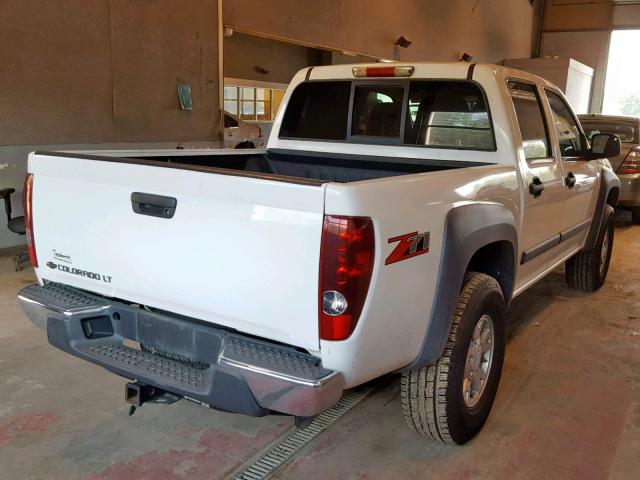 1GCDS43E088220102 - 2008 CHEVROLET COLORADO L WHITE photo 4