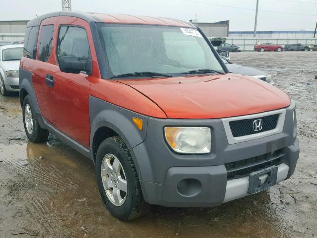 5J6YH28644L002848 - 2004 HONDA ELEMENT EX ORANGE photo 1