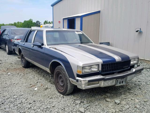 1G1BU51E6KA154836 - 1989 CHEVROLET CAPRICE CL BLUE photo 1