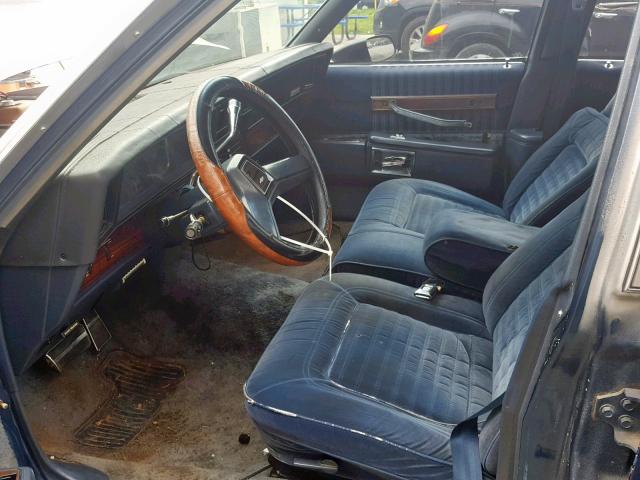 1G1BU51E6KA154836 - 1989 CHEVROLET CAPRICE CL BLUE photo 5