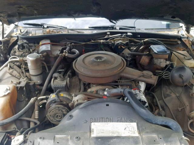 1G1BU51E6KA154836 - 1989 CHEVROLET CAPRICE CL BLUE photo 7