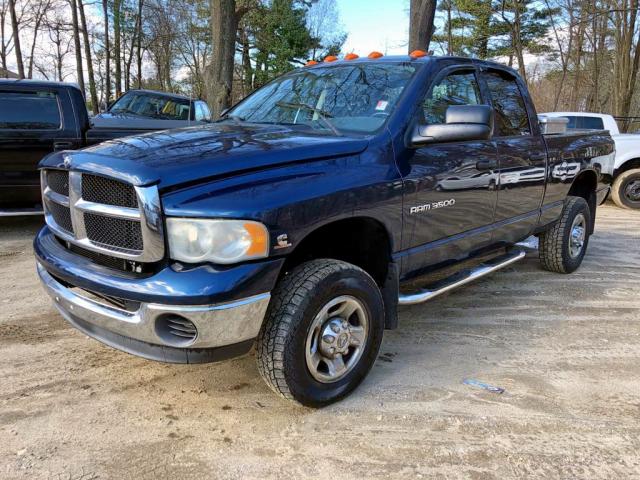 3D7LU38624G140246 - 2004 DODGE RAM 3500 S BLUE photo 3