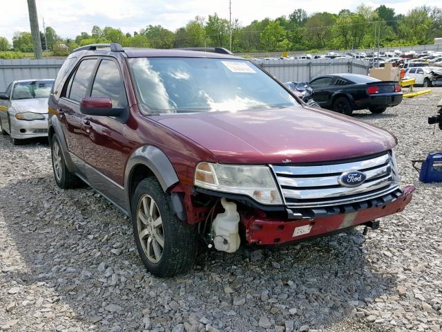 1FMDK05W38GA42895 - 2008 FORD TAURUS X S MAROON photo 1