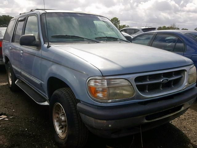 1FMZU34E6WZB51718 - 1998 FORD EXPLORER BLUE photo 1