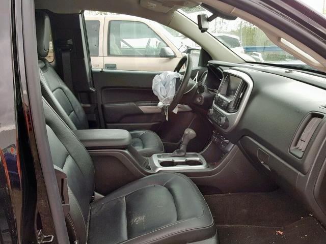 1GCHTBE32F1197930 - 2015 CHEVROLET COLORADO L BLACK photo 5