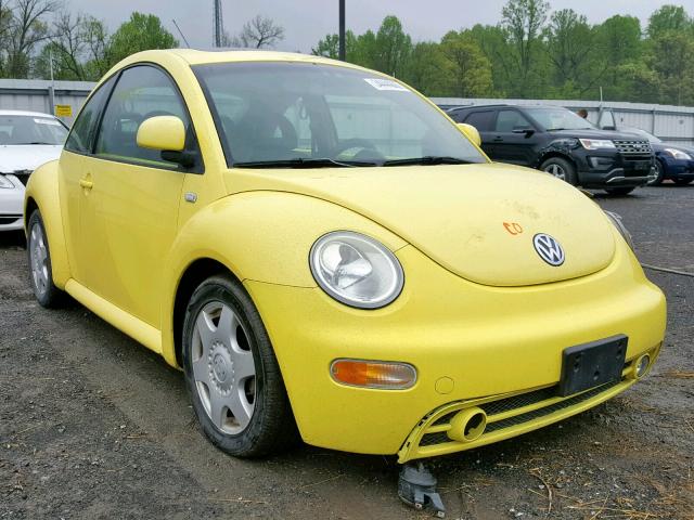 3VWCC21C1YM445992 - 2000 VOLKSWAGEN NEW BEETLE ყვითელი ფოტო 1