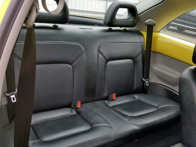 3VWCC21C1YM445992 - 2000 VOLKSWAGEN NEW BEETLE ყვითელი ფოტო 6