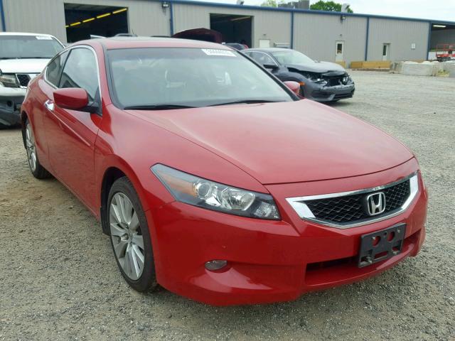 1HGCS2B88AA010049 - 2010 HONDA ACCORD EXL RED photo 1