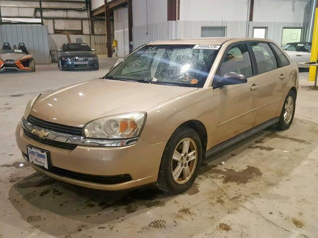 1G1ZT62864F190869 - 2004 CHEVROLET MALIBU MAX BEIGE photo 2